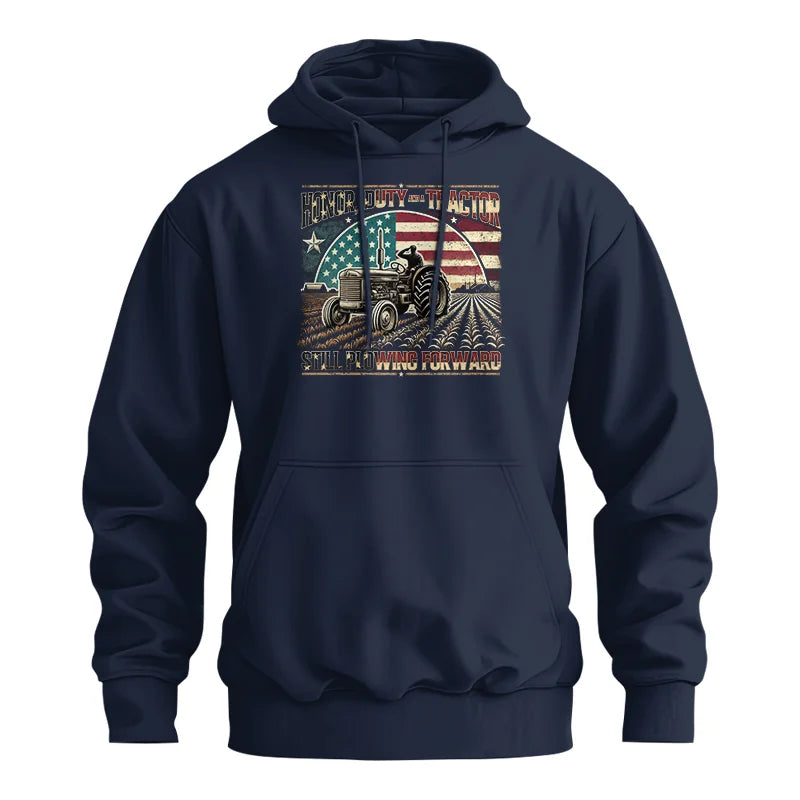 Veteran Farmer Honor Duty And A Tractor 1 - Unisex Heavy Blend™ Hooded Sweatshirt