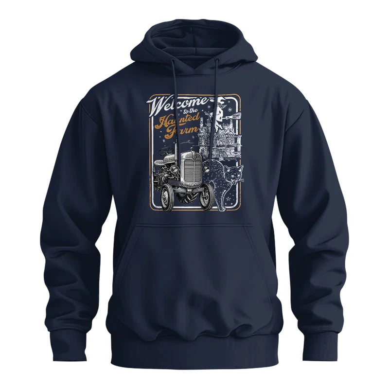 Welcome To The Haunted Farm 2 - Unisex Heavy Blend™ Hooded Sweatshirt