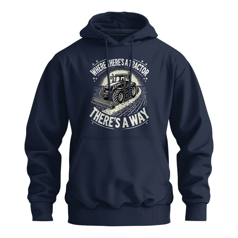 Image of Where There's A Tractor There's A Way 1 - Unisex Heavy Blend™ Hooded Sweatshirt