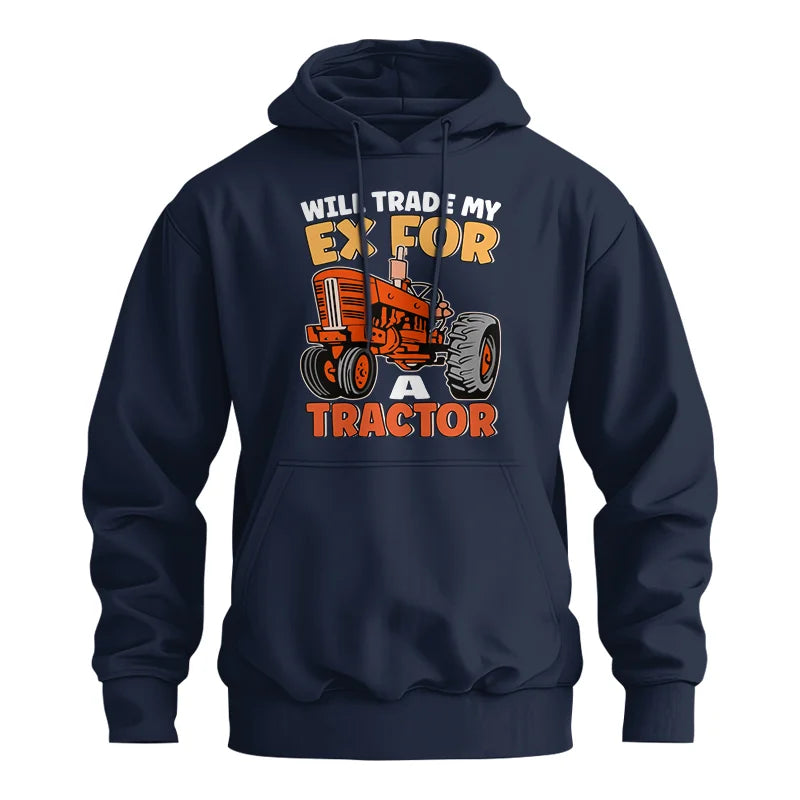 Image of Will Trade My Ex For Tractor - Unisex Heavy Blend™ Hooded Sweatshirt