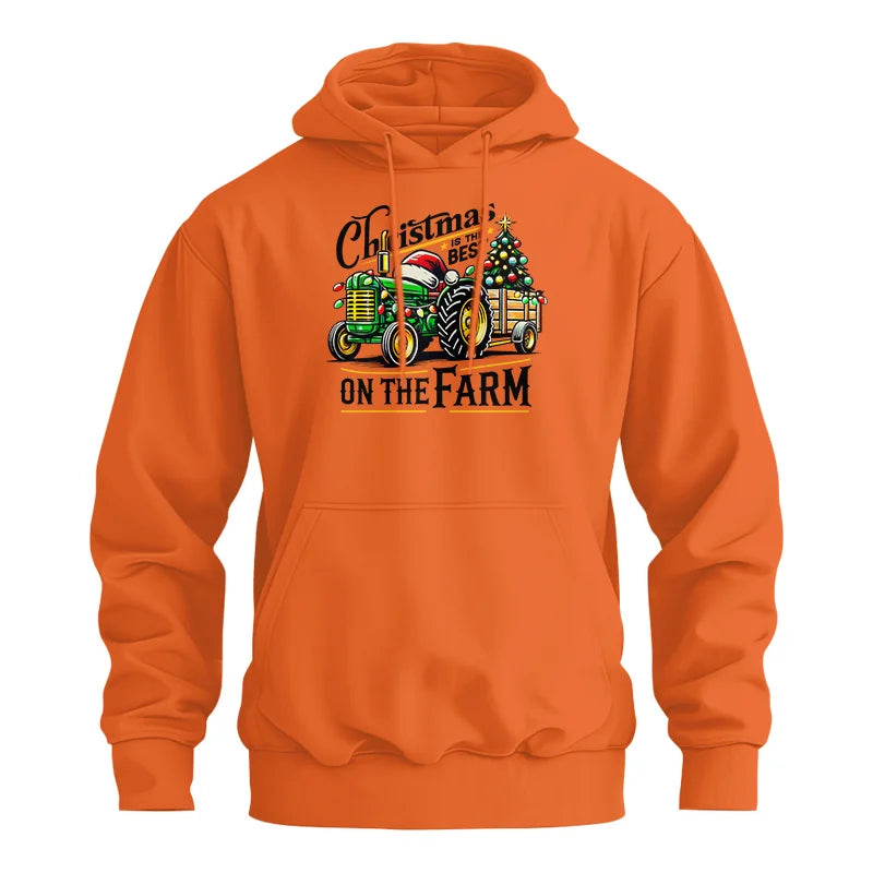 Image of Christmas Is The Best On The Farm 3 - Unisex Heavy Blend™ Hooded Sweatshirt