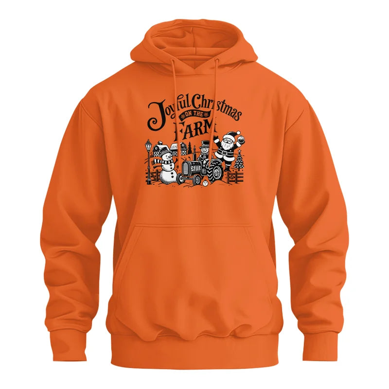 Image of Joyful Christmas On The Farm 1 - Unisex Heavy Blend™ Hooded Sweatshirt