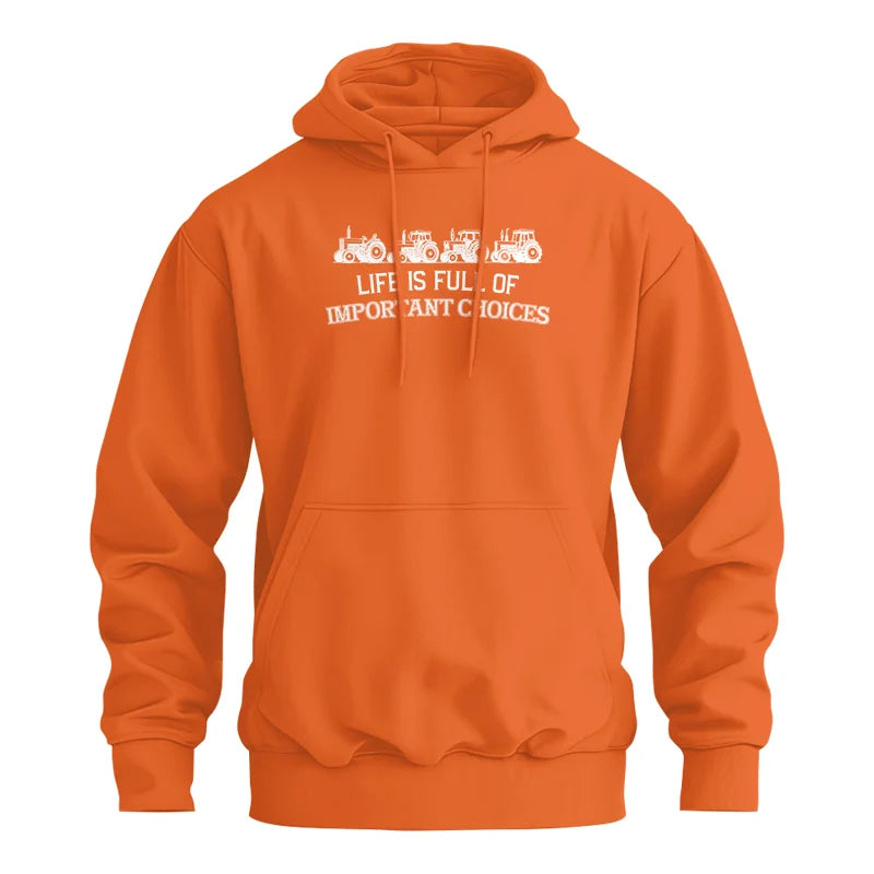 Image of Life Is Full Of Important Choices 11 - Unisex Heavy Blend™ Hooded Sweatshirt