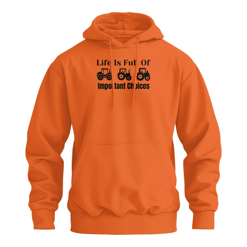 Image of Life Is Full Of Important Choices 22 - Unisex Heavy Blend™ Hooded Sweatshirt