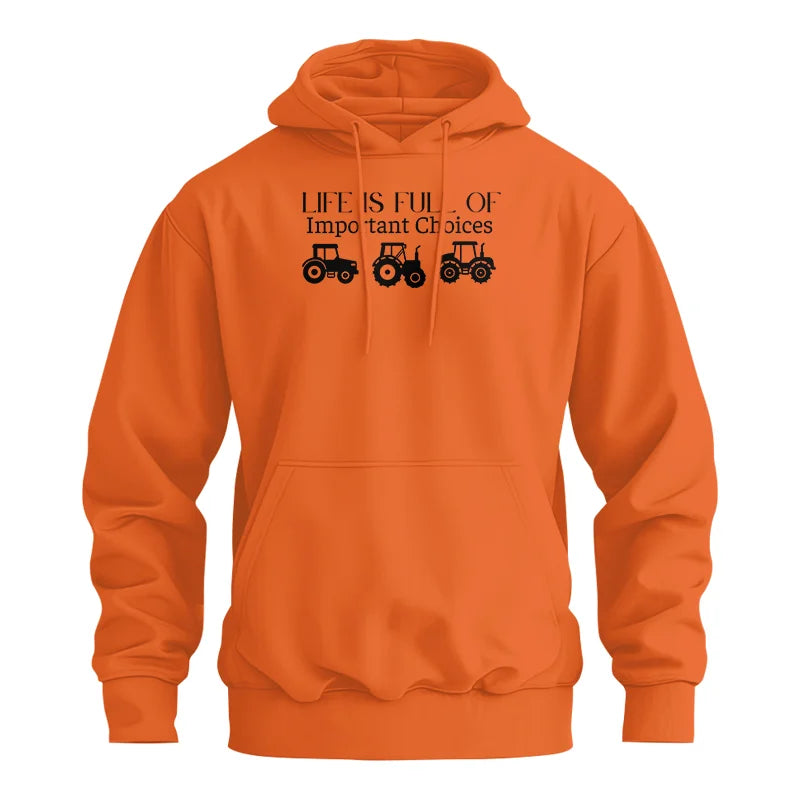 Image of Life Is Full Of Important Choices 23 - Unisex Heavy Blend™ Hooded Sweatshirt