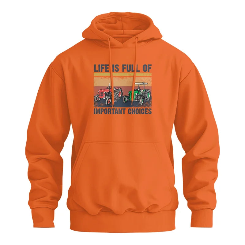 Image of Life Is Full Of Important Choices 37 - Unisex Heavy Blend™ Hooded Sweatshirt