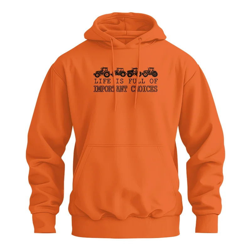 Image of Life Is Full Of Important Choices 9 - Unisex Heavy Blend™ Hooded Sweatshirt