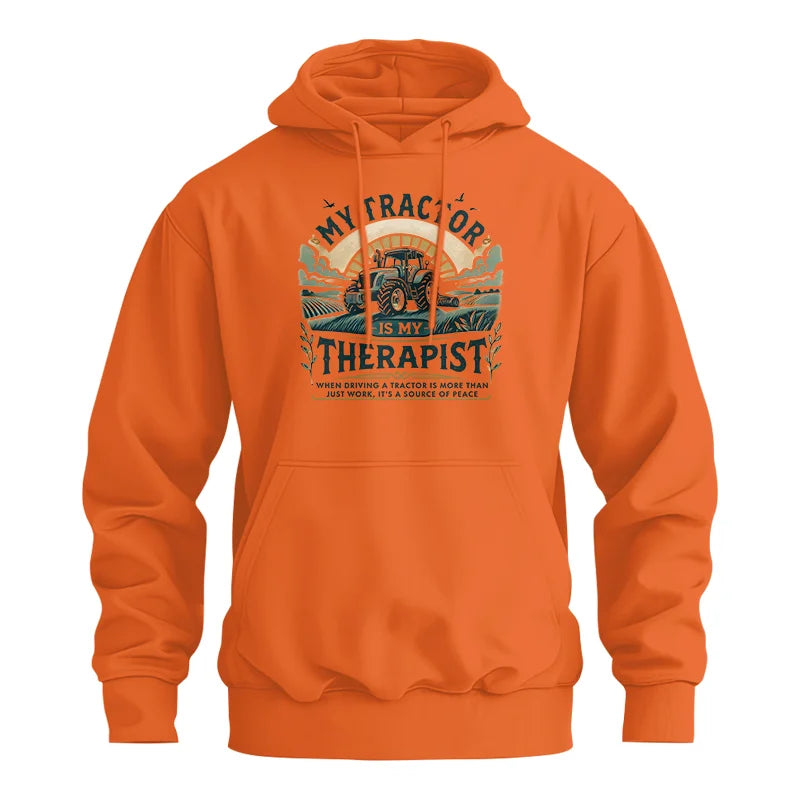 My Tractor Is My Therapist - Unisex Heavy Blend™ Hooded Sweatshirt