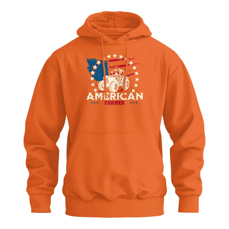 Proud To Be An American Farmer Citizen Veteran - Unisex Heavy Blend™ Hooded Sweatshirt