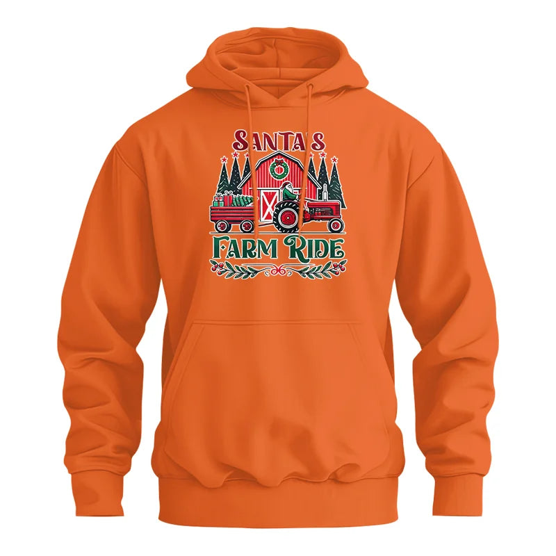 Image of Santa's Farm Ride 1 - Unisex Heavy Blend™ Hooded Sweatshirt