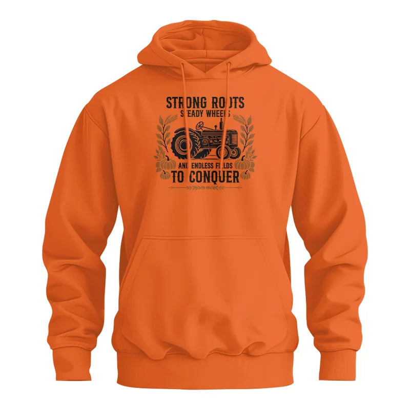 Thanksgiving Farmer Endless Fields To Conquer 5 - Unisex Heavy Blend™ Hooded Sweatshirt