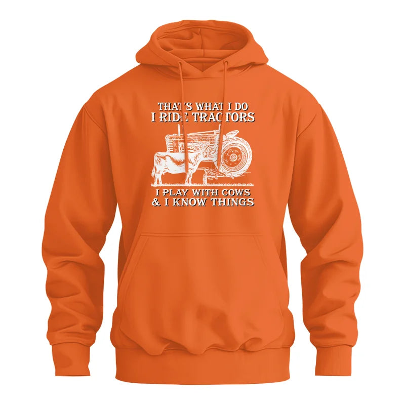 Image of That's What I Do I Ride Tractors - Unisex Heavy Blend™ Hooded Sweatshirt