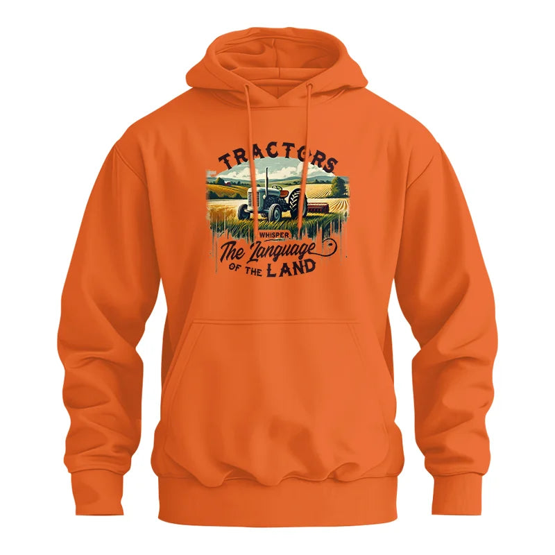 Tractors Whisper The Language Of The Land 2 - Unisex Heavy Blend™ Hooded Sweatshirt