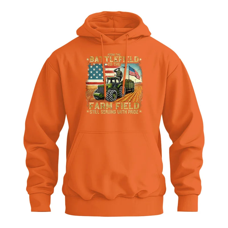 Veteran Farmer From The Battlefield To The Farm Field 2 - Unisex Heavy Blend™ Hooded Sweatshirt