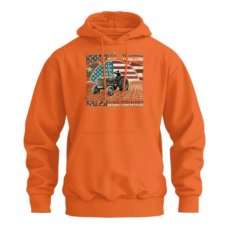 Veteran Farmer Honor Duty And A Tractor 1 - Unisex Heavy Blend™ Hooded Sweatshirt