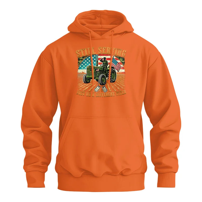 Veteran Farmer Still Serving 9 - Unisex Heavy Blend™ Hooded Sweatshirt