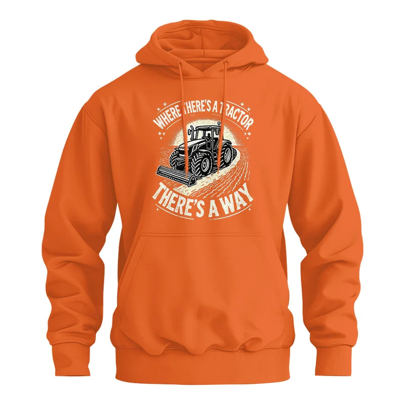 Image of Where There's A Tractor There's A Way 1 - Unisex Heavy Blend™ Hooded Sweatshirt