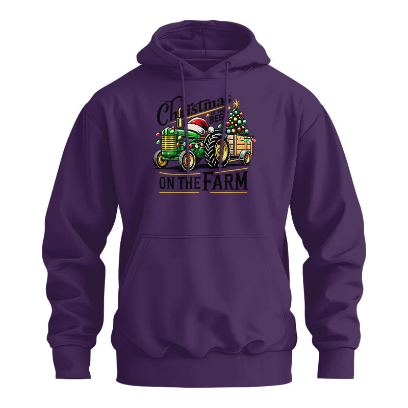 Christmas Is The Best On The Farm 3 - Unisex Heavy Blend™ Hooded Sweatshirt