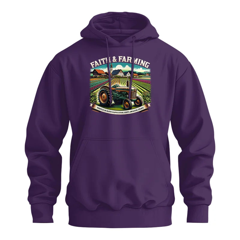 Faith And Farming 4 - Unisex Heavy Blend™ Hooded Sweatshirt