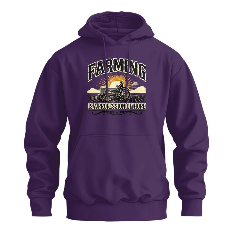 Image of Farming Is A Profession Of Hope 1 - Unisex Heavy Blend™ Hooded Sweatshirt