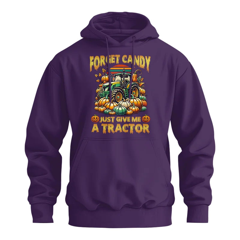 Image of Forget Candy Just Give Me A Tractor - Unisex Heavy Blend™ Hooded Sweatshirt