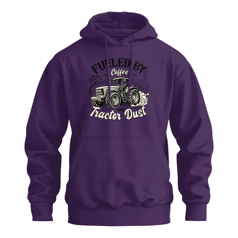 Image of Fueled By Coffee And Tractor Dust 2 - Unisex Heavy Blend™ Hooded Sweatshirt