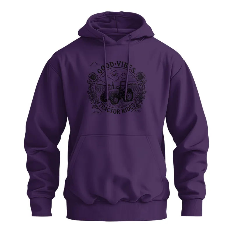 Good Vibes Tractor Rides - Unisex Heavy Blend™ Hooded Sweatshirt