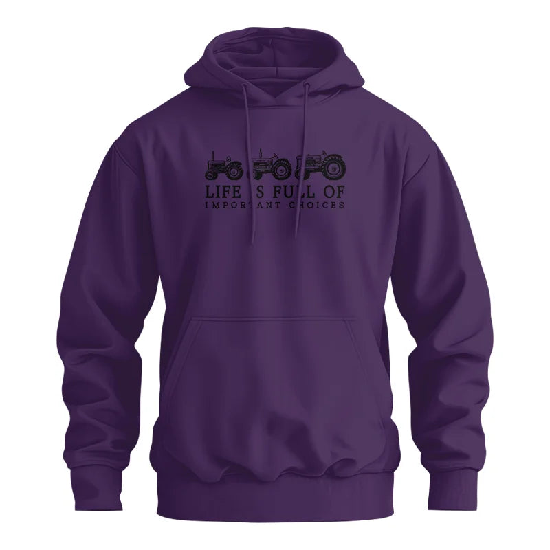 Life Is Full Of Important Choices 13 - Unisex Heavy Blend™ Hooded Sweatshirt