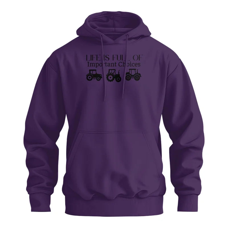 Image of Life Is Full Of Important Choices 23 - Unisex Heavy Blend™ Hooded Sweatshirt