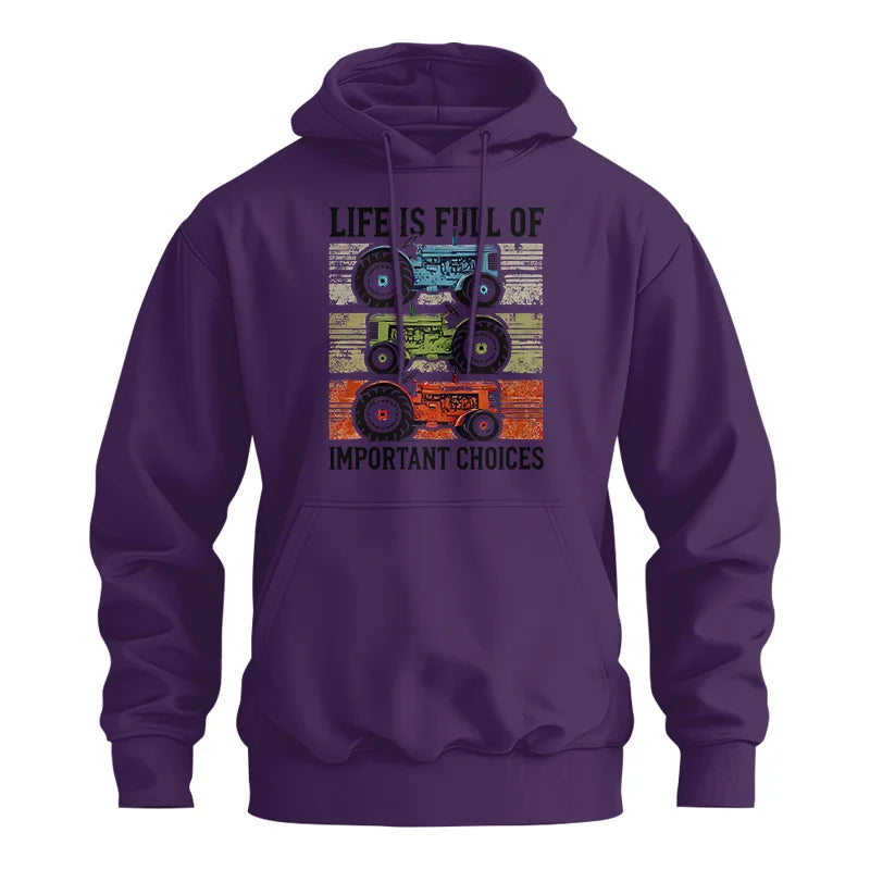 Life Is Full Of Important Choices 3 - Unisex Heavy Blend™ Hooded Sweatshirt