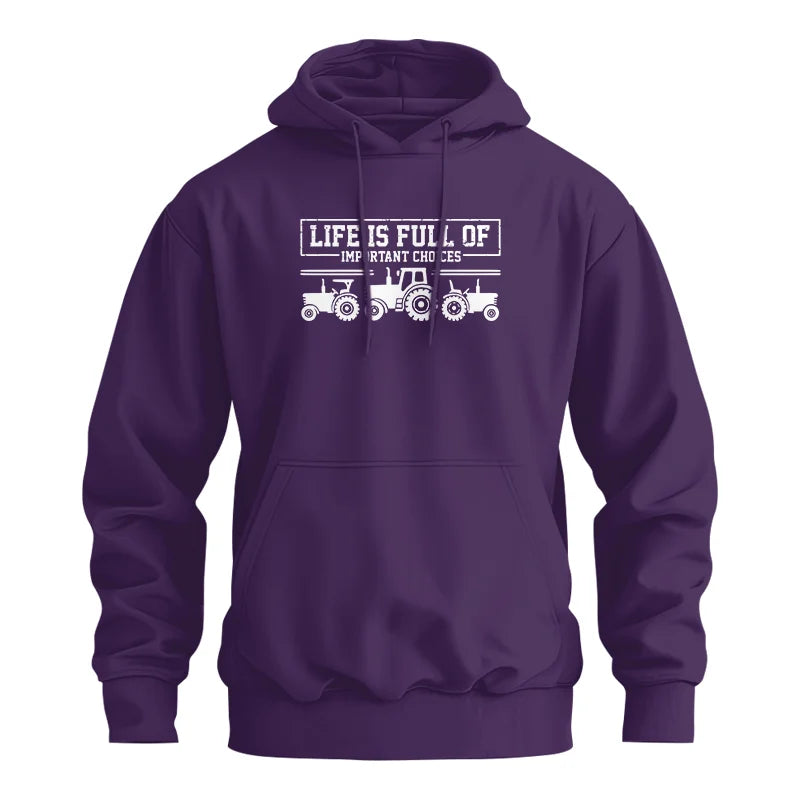 Image of Life Is Full Of Important Choices 31 - Unisex Heavy Blend™ Hooded Sweatshirt