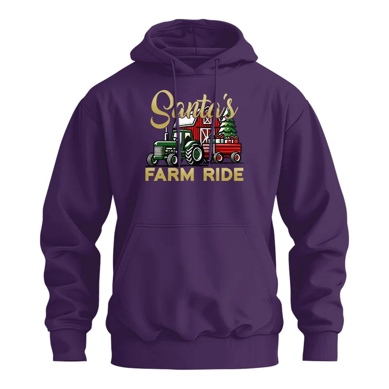 Santa's Farm Ride 2 - Unisex Heavy Blend™ Hooded Sweatshirt