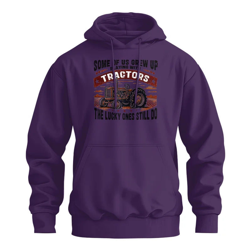 Image of Some Of Us Grew Up Playing With Tractors 2 - Unisex Heavy Blend™ Hooded Sweatshirt