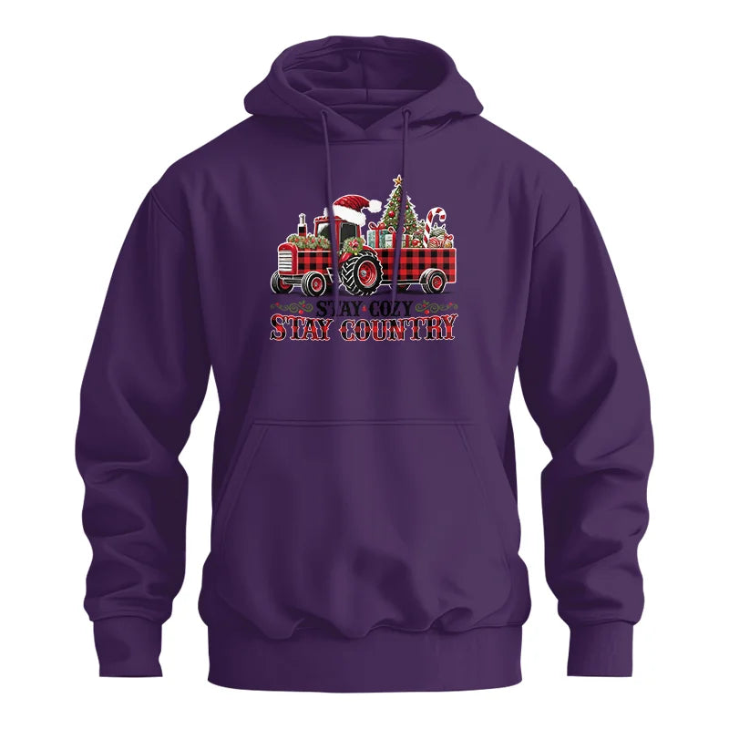 Stay Cozy Stay Country - Unisex Heavy Blend™ Hooded Sweatshirt