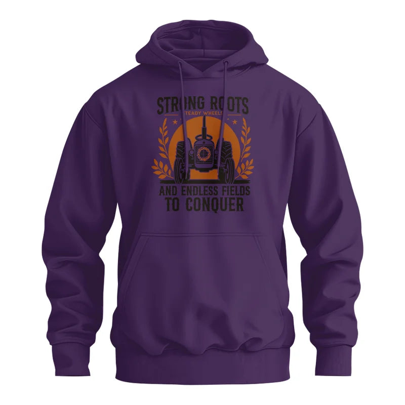 Thanksgiving Farmer Endless Fields To Conquer 4 - Unisex Heavy Blend™ Hooded Sweatshirt