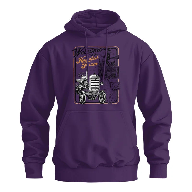 Welcome To The Haunted Farm 1 - Unisex Heavy Blend™ Hooded Sweatshirt