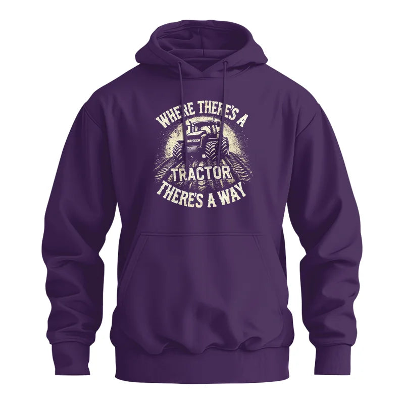 Image of Where There's A Tractor There's A Way 3 - Unisex Heavy Blend™ Hooded Sweatshirt