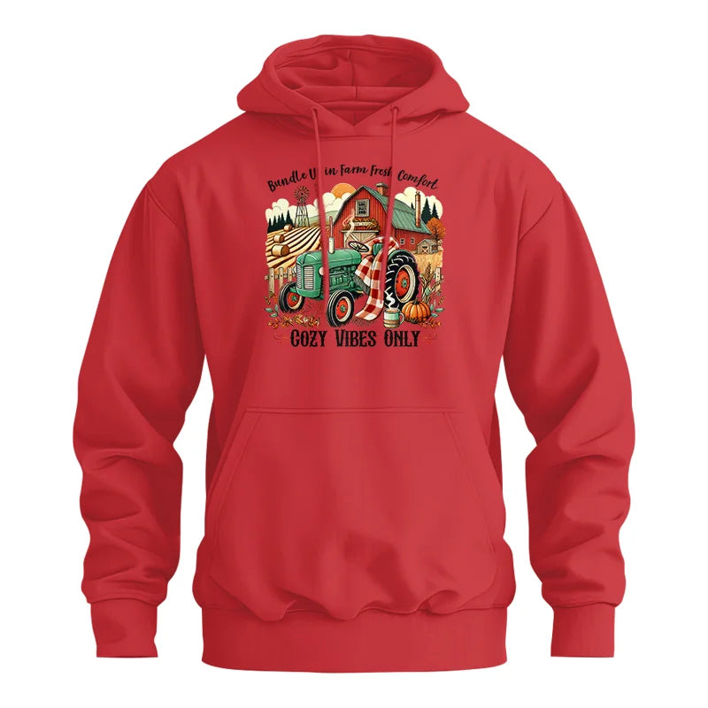 Bundle Up in Farm Fresh Comfort_Cozy Vibes Only - Unisex Heavy Blend™ Hooded Sweatshirt