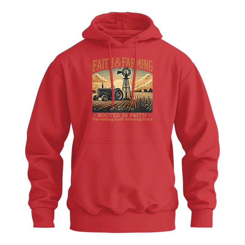 Image of Faith And Farming 3 - Unisex Heavy Blend™ Hooded Sweatshirt