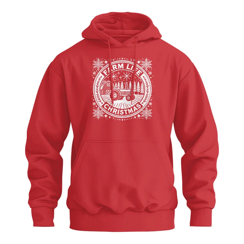 Image of Farm Life Christmas 2 - Unisex Heavy Blend™ Hooded Sweatshirt