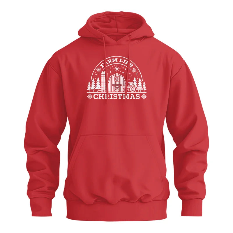 Image of Farm Life Christmas 4 - Unisex Heavy Blend™ Hooded Sweatshirt