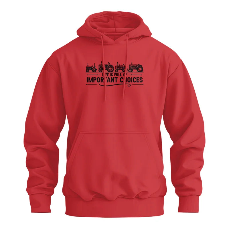 Life Is Full Of Important Choices 12 - Unisex Heavy Blend™ Hooded Sweatshirt