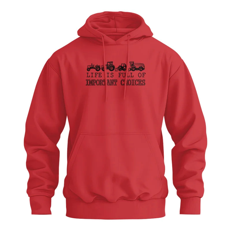 Image of Life Is Full Of Important Choices 14 - Unisex Heavy Blend™ Hooded Sweatshirt