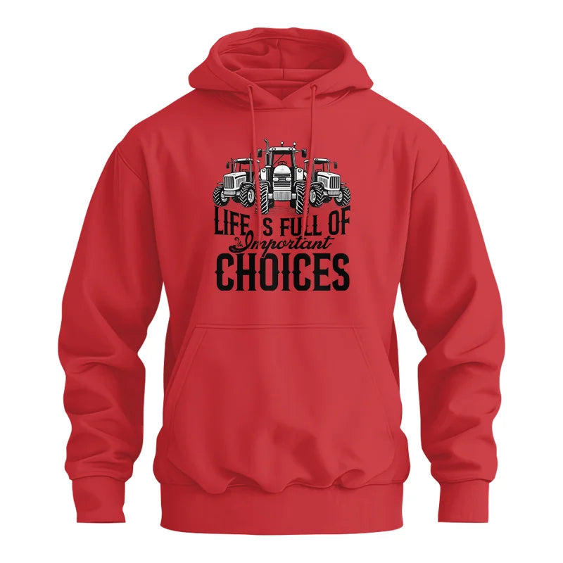 Image of Life Is Full Of Important Choices 2 - Unisex Heavy Blend™ Hooded Sweatshirt