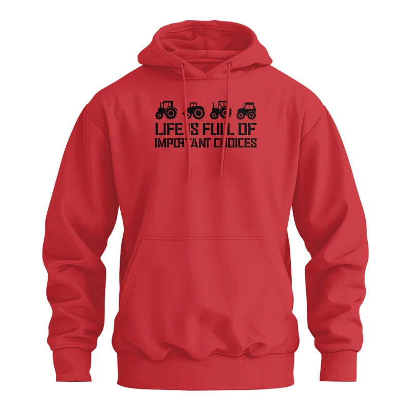 Image of Life Is Full Of Important Choices 20 - Unisex Heavy Blend™ Hooded Sweatshirt