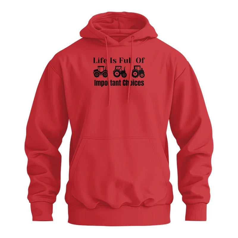 Life Is Full Of Important Choices 22 - Unisex Heavy Blend™ Hooded Sweatshirt