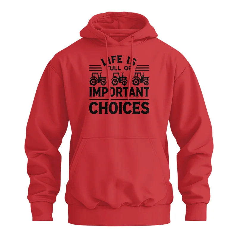 Image of Life Is Full Of Important Choices 25 - Unisex Heavy Blend™ Hooded Sweatshirt