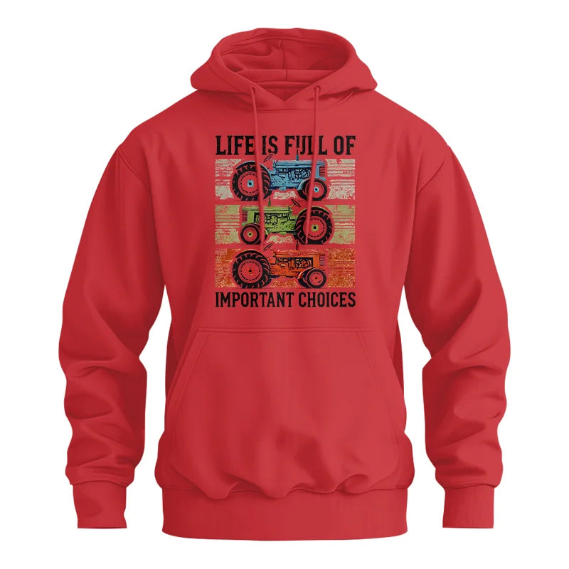 Image of Life Is Full Of Important Choices 3 - Unisex Heavy Blend™ Hooded Sweatshirt