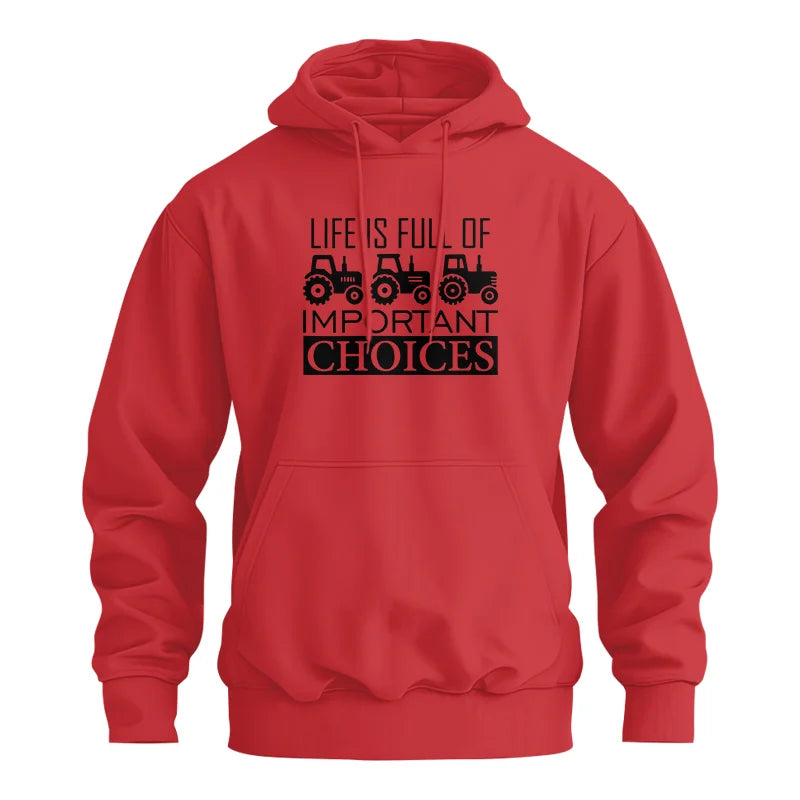 Life Is Full Of Important Choices 35 - Unisex Heavy Blend™ Hooded Sweatshirt