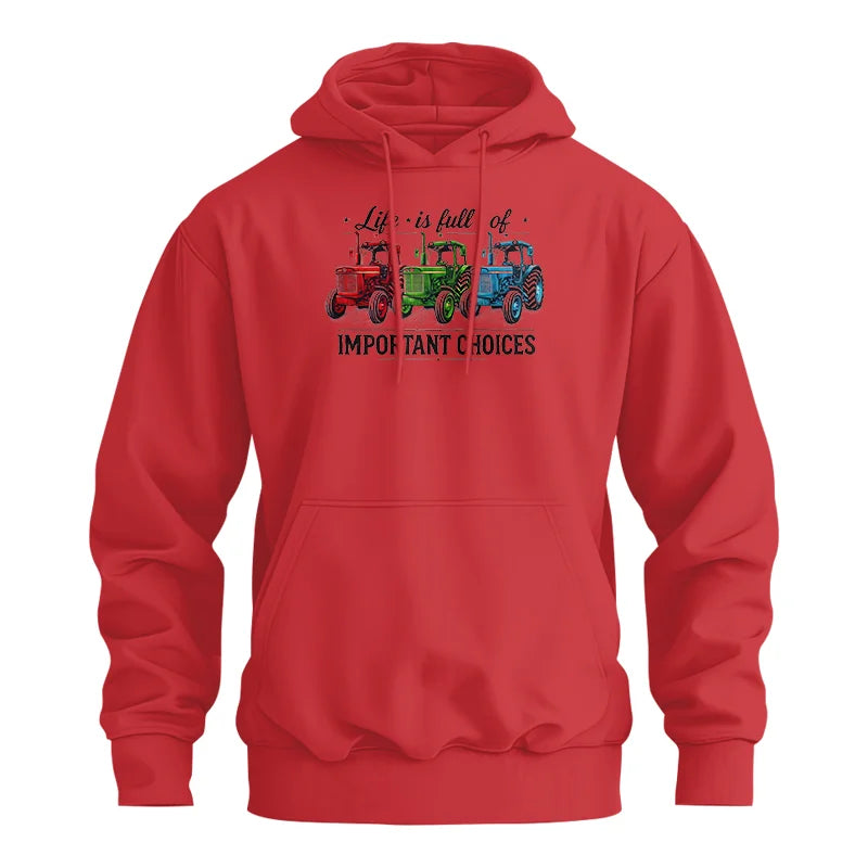 Image of Life Is Full Of Important Choices 6 - Unisex Heavy Blend™ Hooded Sweatshirt